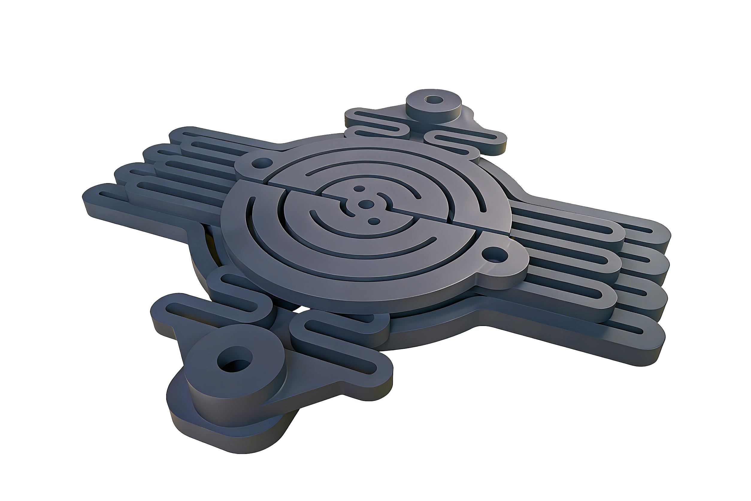 Vacuum furnace heater
